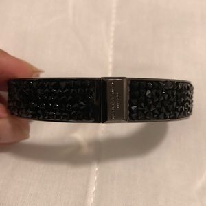 Henri Bendel Black Swarovski Rox Bracelet